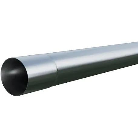 NIEUW zinken regenpijp 3meter 80mm (geen beschadigingen), Doe-het-zelf en Verbouw, Afvoer, Ophalen of Verzenden, Zo goed als nieuw