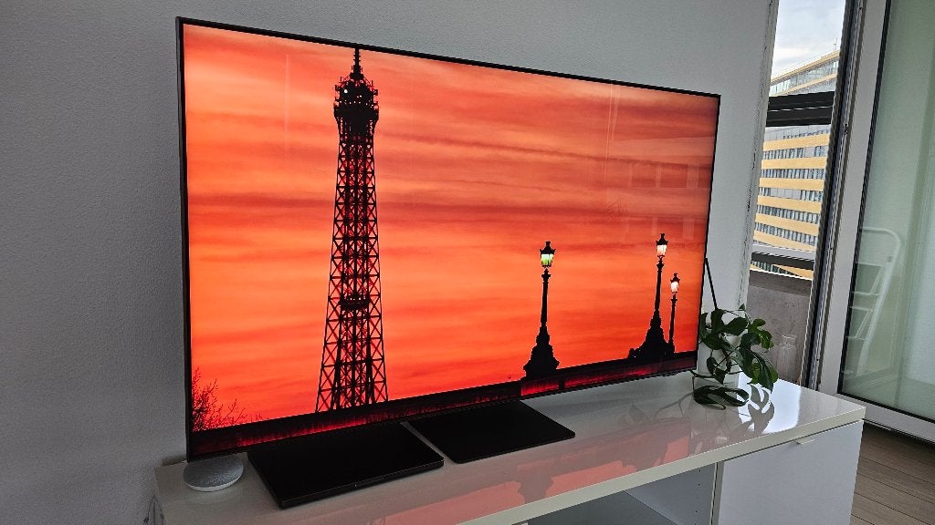 Samsung QLED 55” QN95A 4K HDR Smart TV, Ophalen, 120 Hz, Samsung, 100 cm of meer