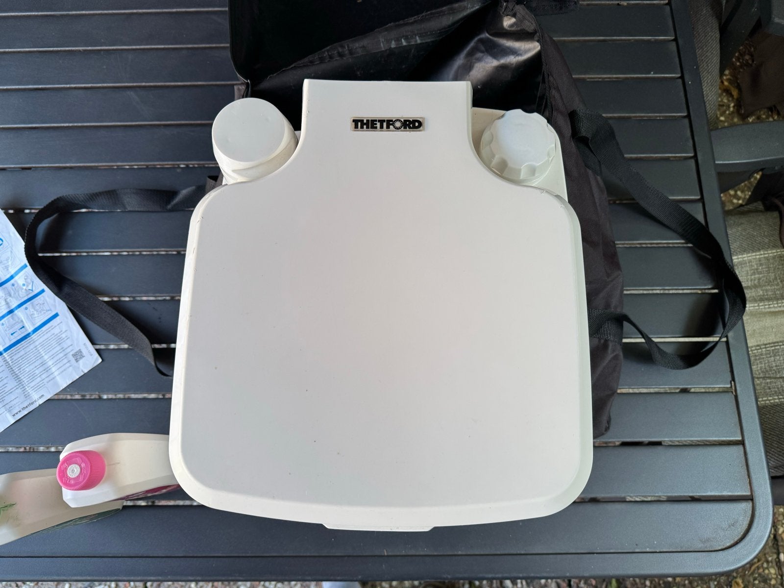 Thetford Porta Potti 335 Chemisch Toilet - Compact & Complee, Caravans en Kamperen, Ophalen, Zo goed als nieuw