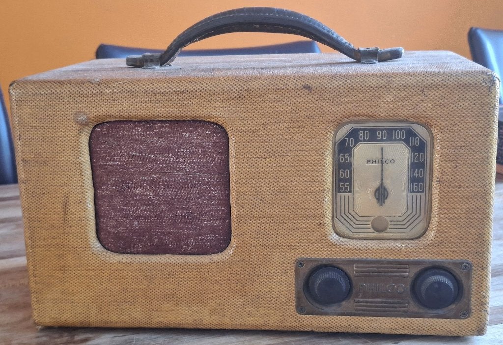 Philco radio uit 1939, Ophalen of Verzenden, Gebruikt, Radio