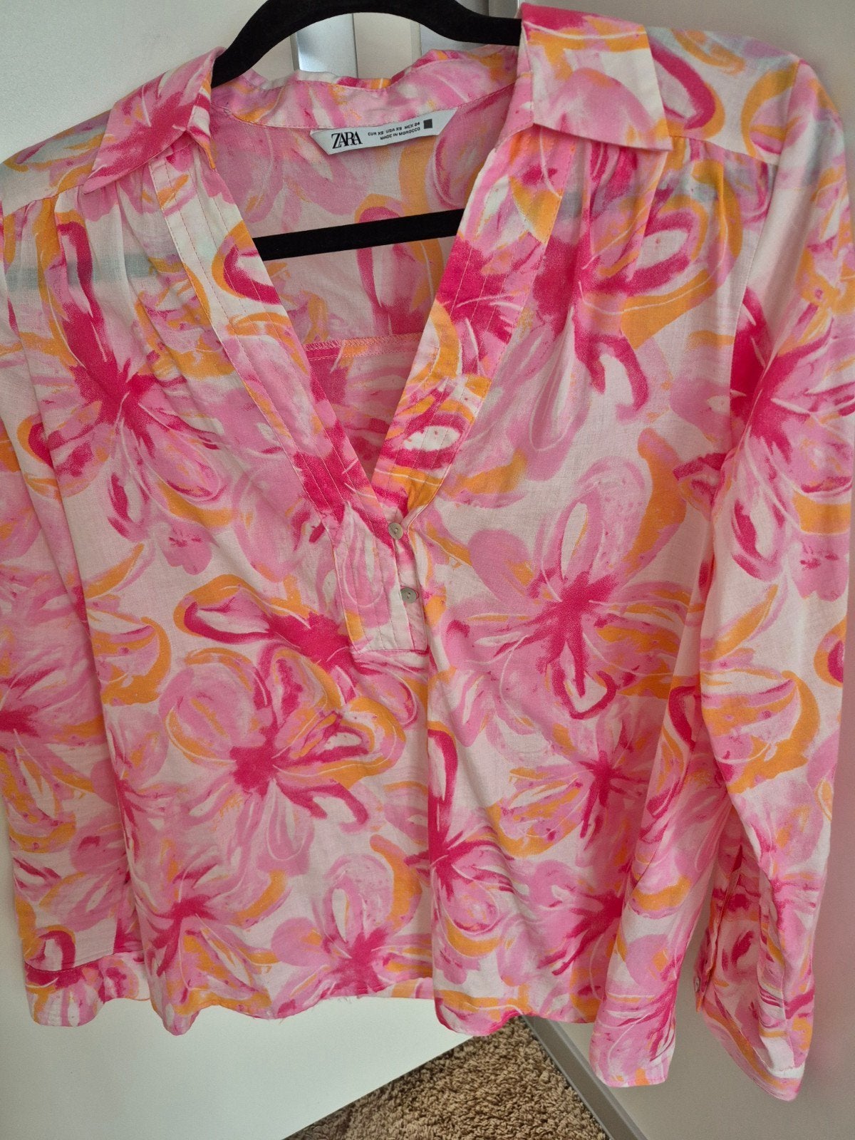 Blouse. Zara. Xs., Ophalen of Verzenden, Zo goed als nieuw, Maat 34 (XS) of kleiner