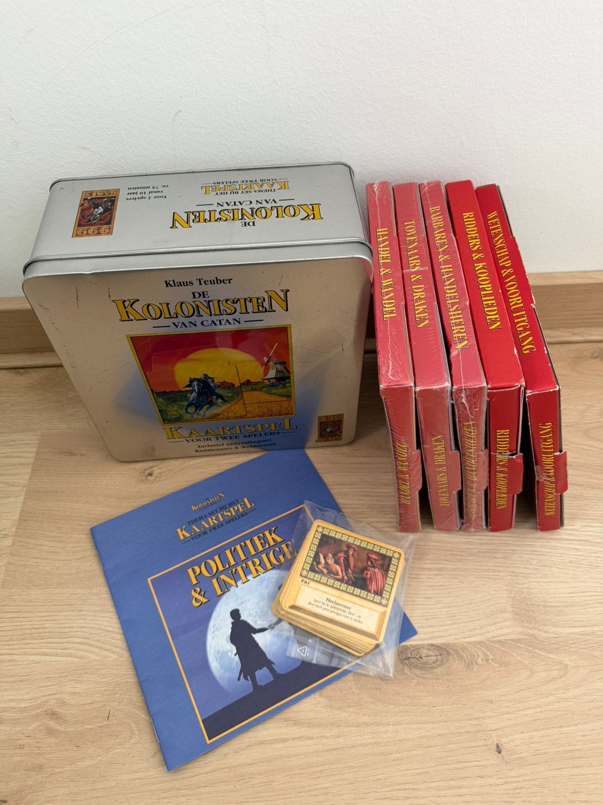 Kaartspel catan met 7 uitbreidingen, Ophalen of Verzenden, Nieuw
