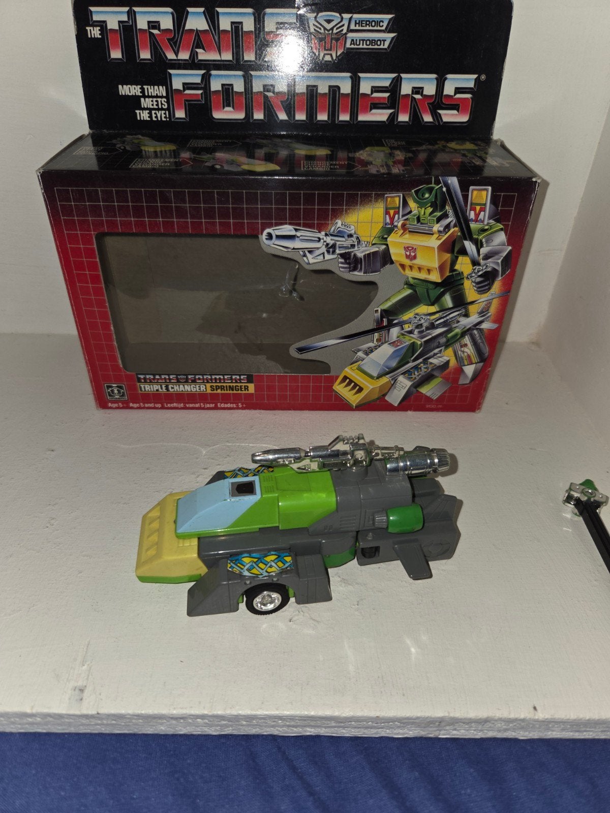 transformers triplecanger springer, Verzamelen, Overige generaties, Ophalen of Verzenden, Zo goed als nieuw
