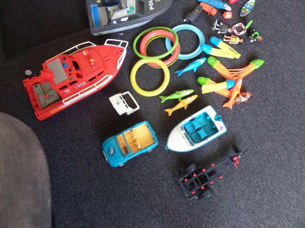 playmobil boot, Ophalen, Gebruikt