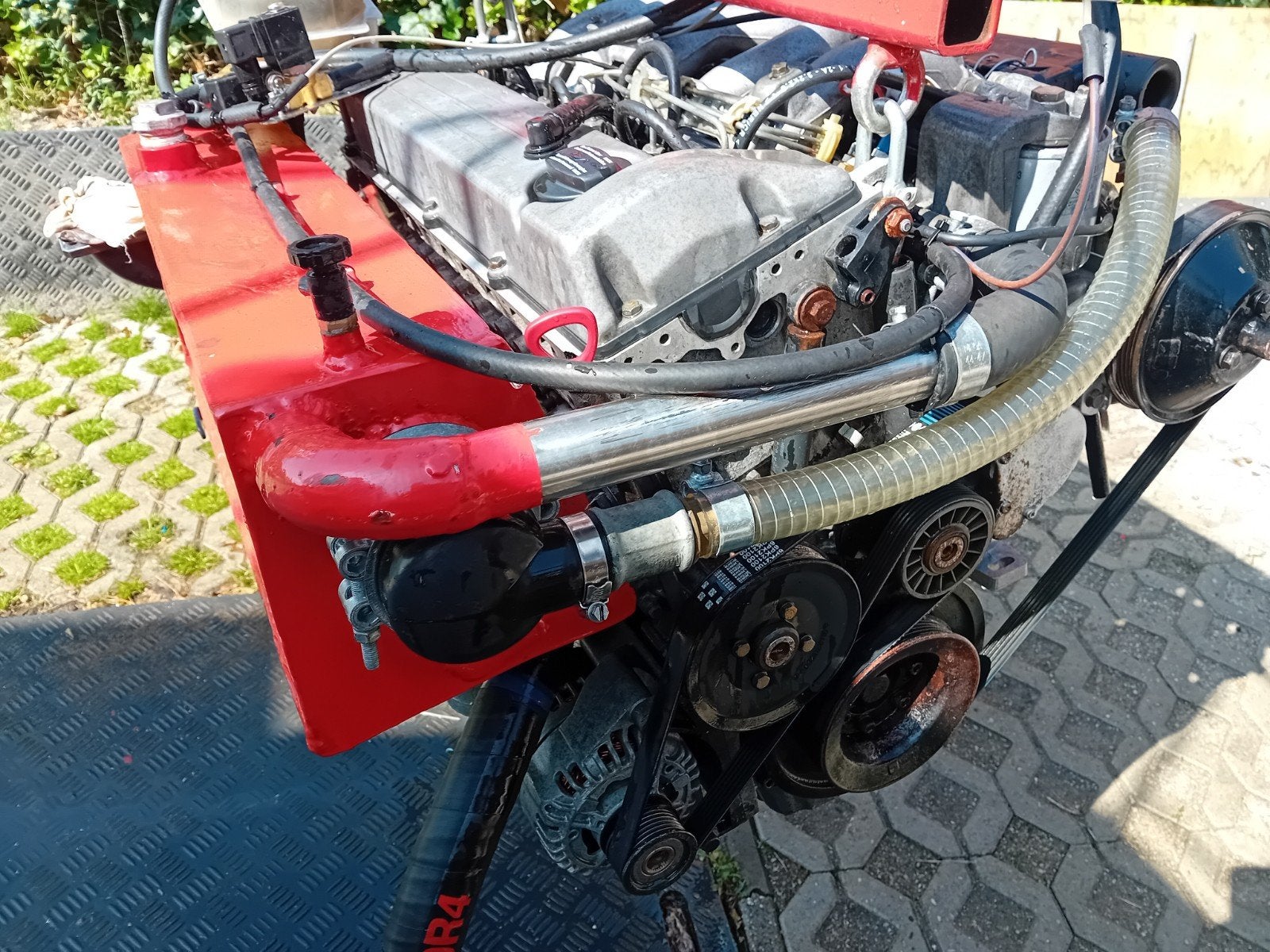 Mercedes motor OM 602 5 cillinder 90 PK., Ophalen, Gebruikt, Motor en Techniek, Motorboot