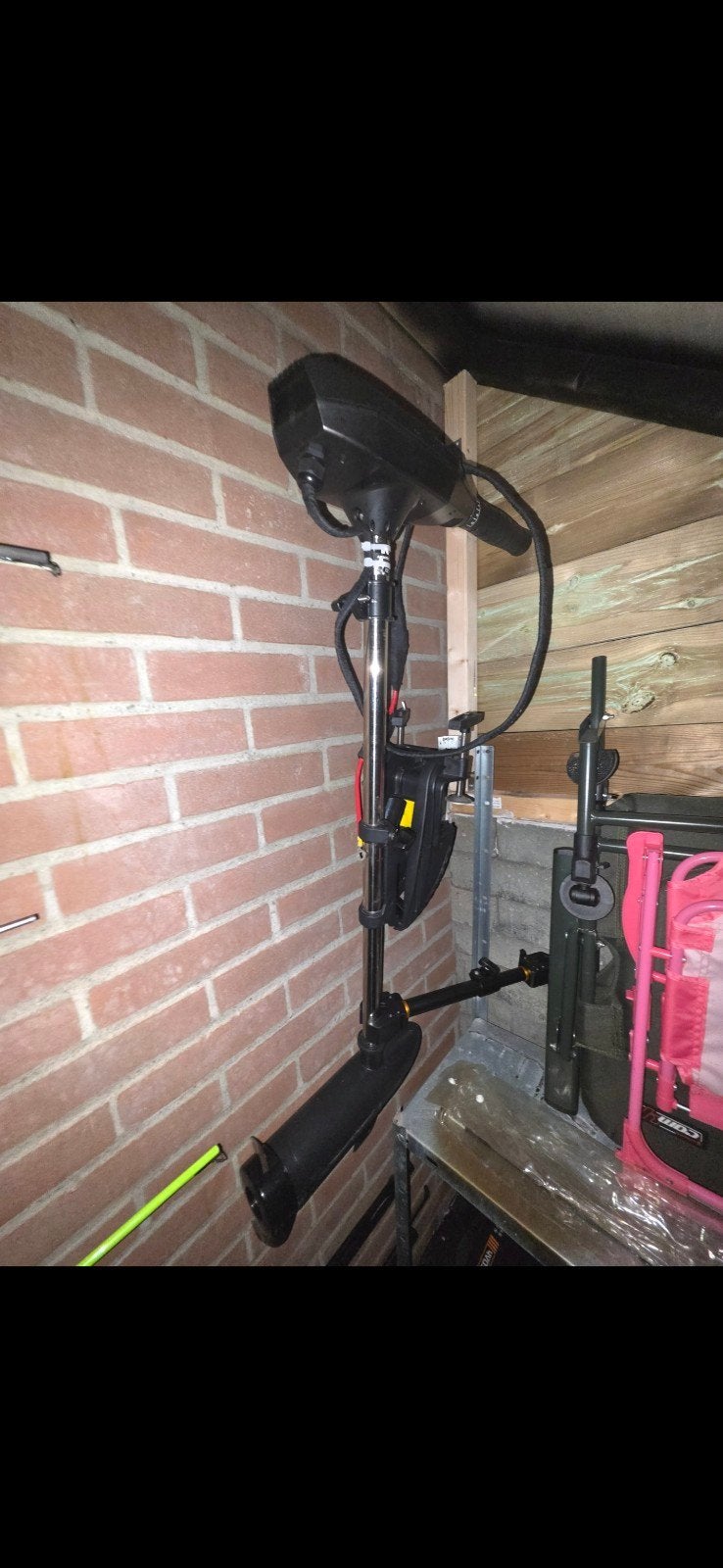 30 lbs motor elektrische, Watersport en Boten, Ophalen, Zo goed als nieuw