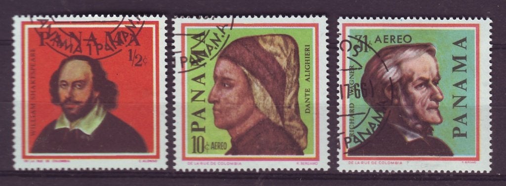 Panama Mi 868/872 gest, Ophalen of Verzenden, Gestempeld, Midden-Amerika