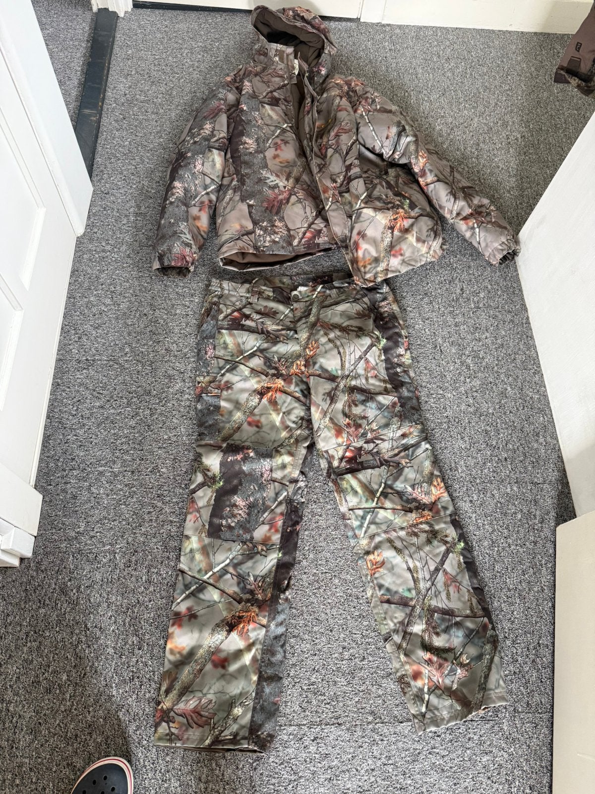Twee camouflage broeken viskleding. Vogels spotten, Ophalen of Verzenden, Zo goed als nieuw, Groen