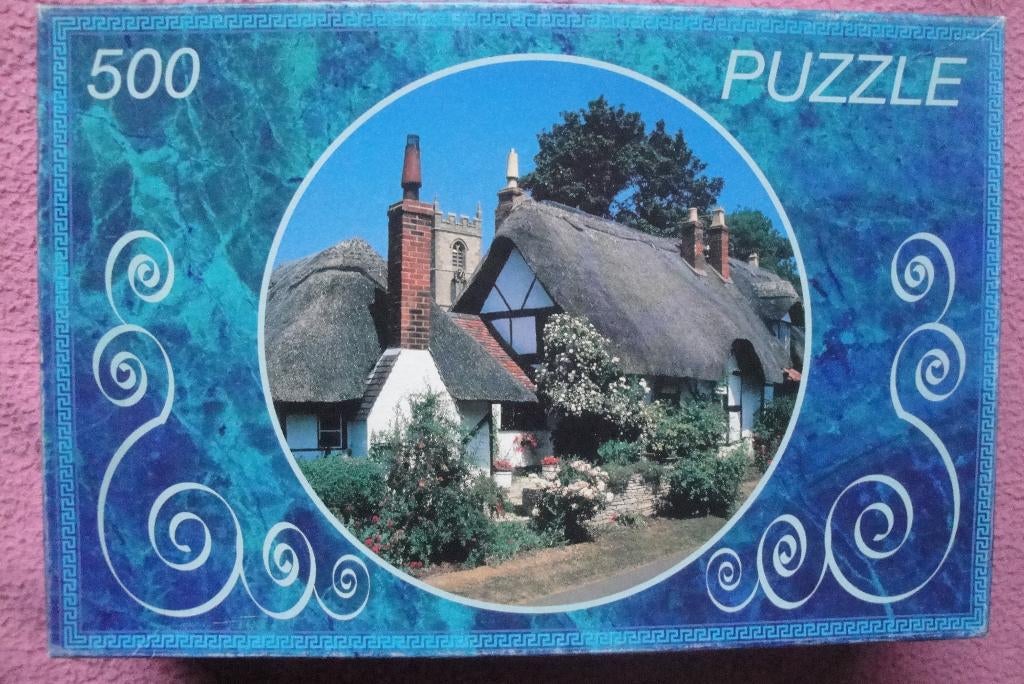 MASTER - LINE PUZZLE 500 stukjes  voor  2,50euro., Ophalen of Verzenden, 500 t/m 1500 stukjes, Zo goed als nieuw, Legpuzzel