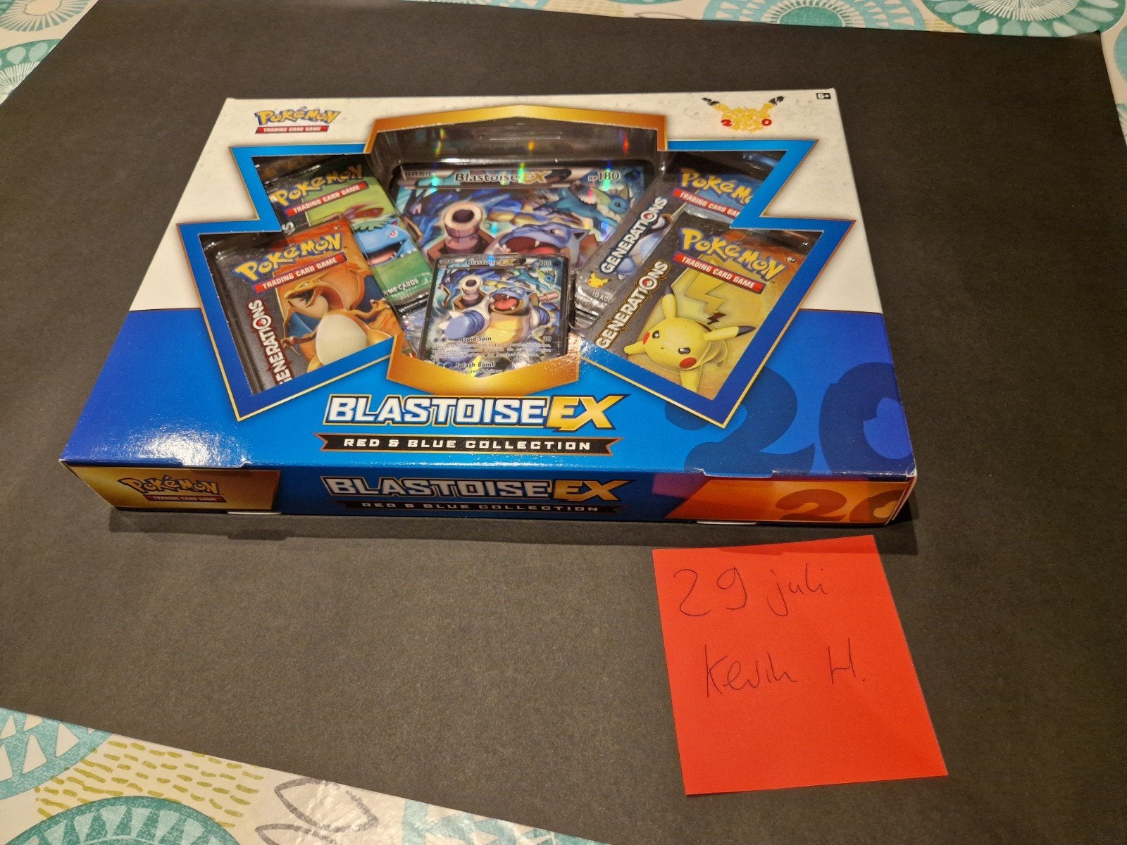 Blastoise EX Box sealed, Ophalen of Verzenden, Nieuw, Boosterbox, Foil