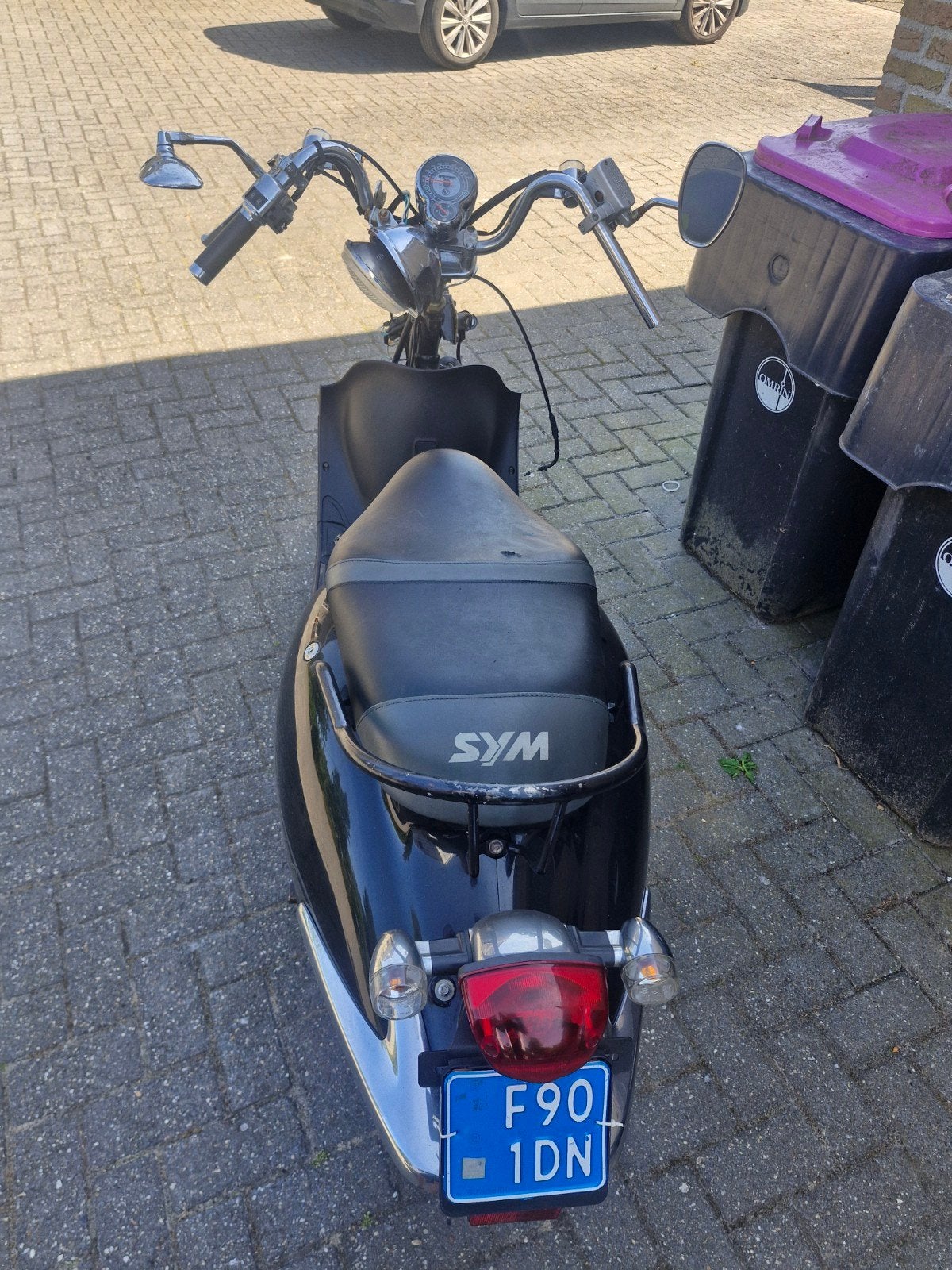 sym retro Scooter loop of sloop, Gebruikt, Maximaal 45 km/u, Ophalen of Verzenden, Benzine