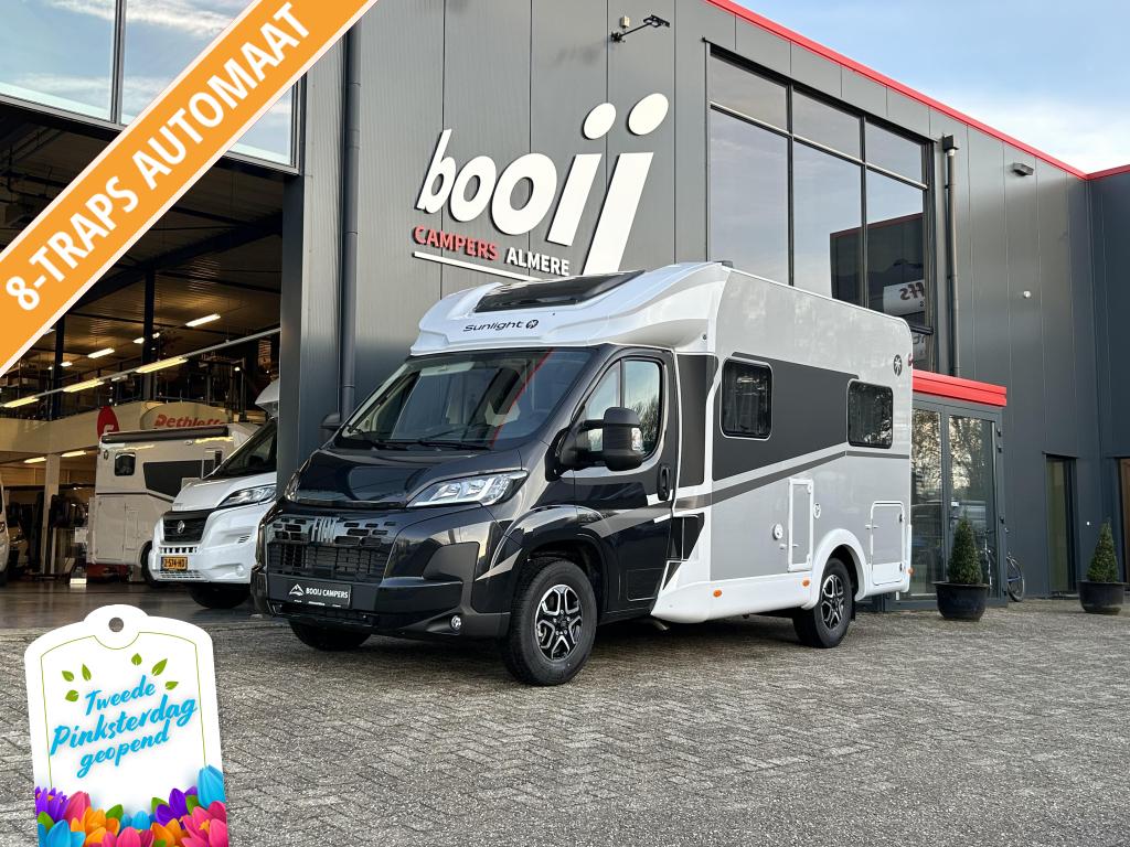 Sunlight T58 Adventure Edition, Caravans en Kamperen, Automaat, Sunlight, Fiat, Tot en met 2