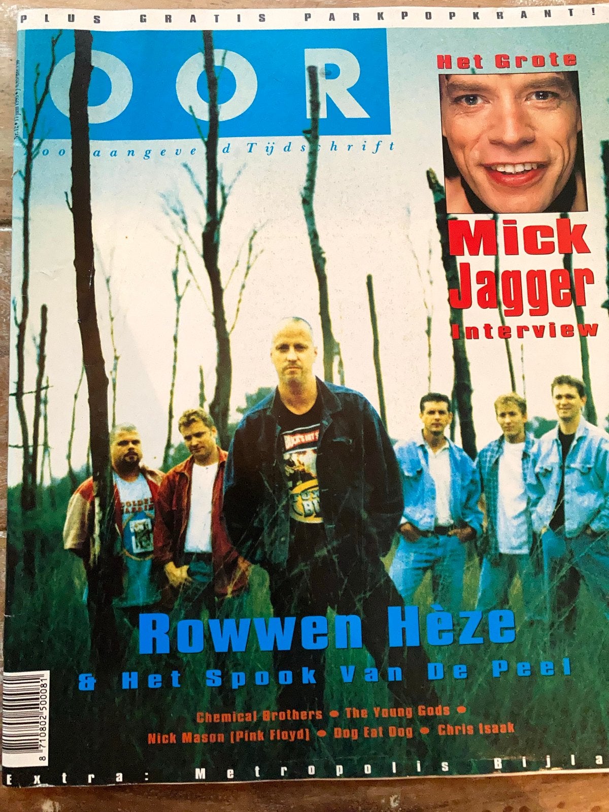 OOR Magazine 1995 Mick Jagger CONNELLS Pink Floyd DOG EAT DO, Boeken, Tijdschriften en Kranten, Ophalen of Verzenden, Zo goed als nieuw