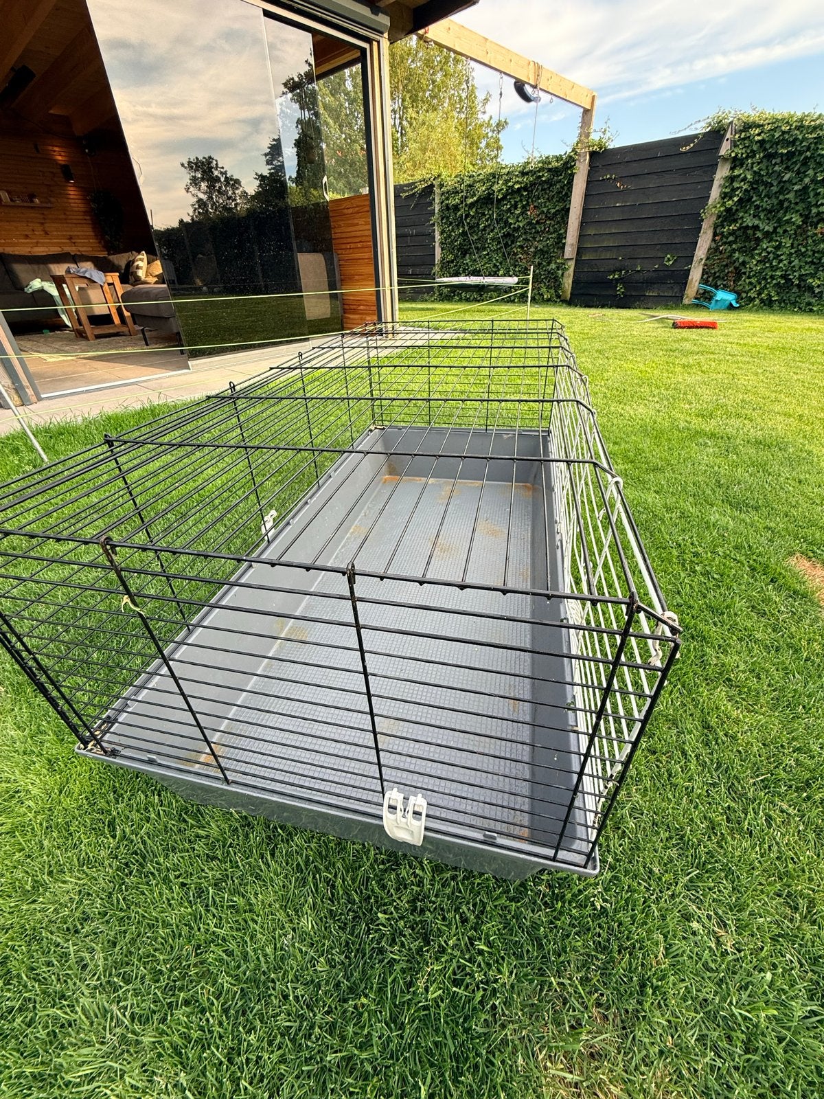Ferplast Konijnenkooi -118x58.5x51.5 cm, Ophalen, 110 cm of meer, Kooi, Minder dan 60 cm