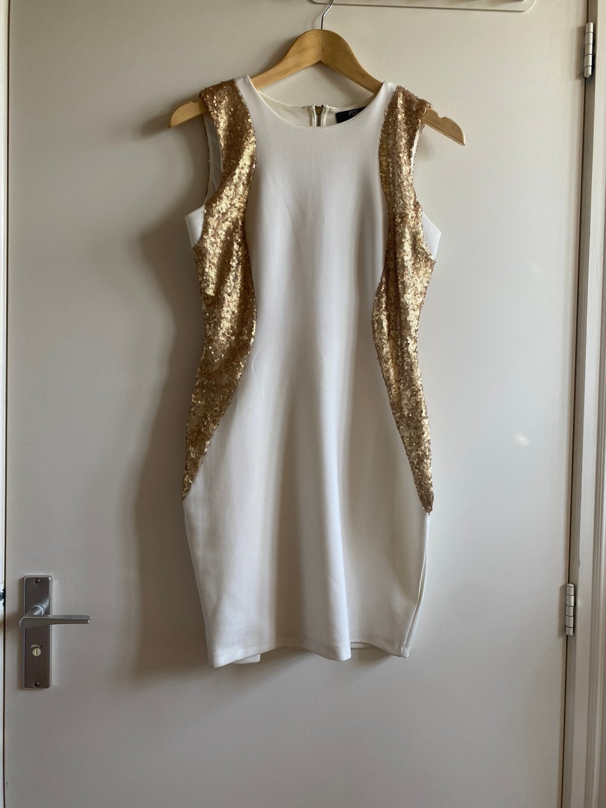 Mooi zomers uitgaansjurkje, Kleding | Dames, Jurken, Ophalen of Verzenden, Zo goed als nieuw, Maat 38/40 (M), Boven de knie