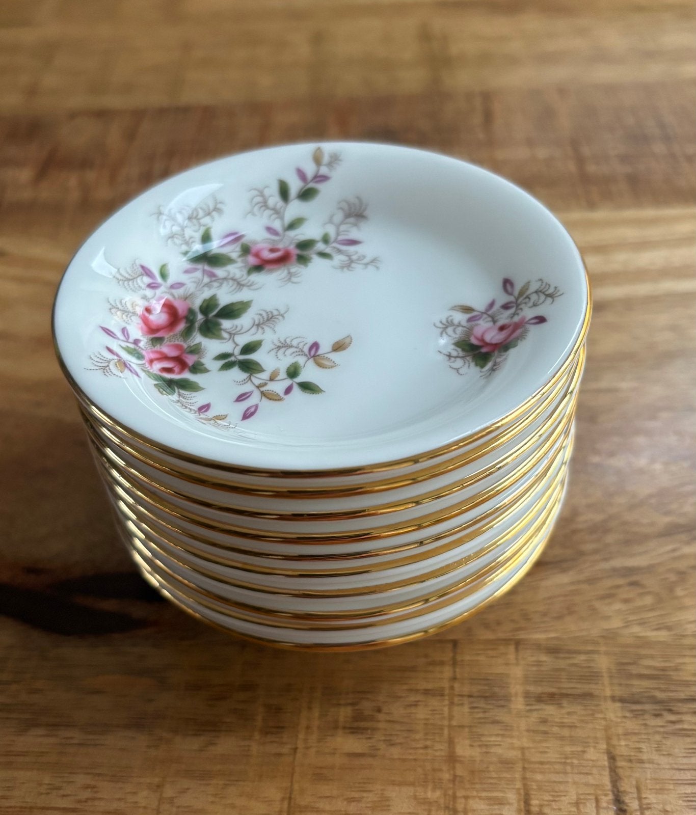 Royal Albert Lavender Rose. 10 bonbonschaaltjes., Antiek en Kunst, Antiek | Servies los, Ophalen of Verzenden