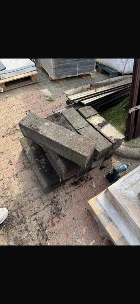 Gratis! Blokken voor plantenbak te maken, Ophalen, Steen, Gebruikt, Minder dan 30 cm