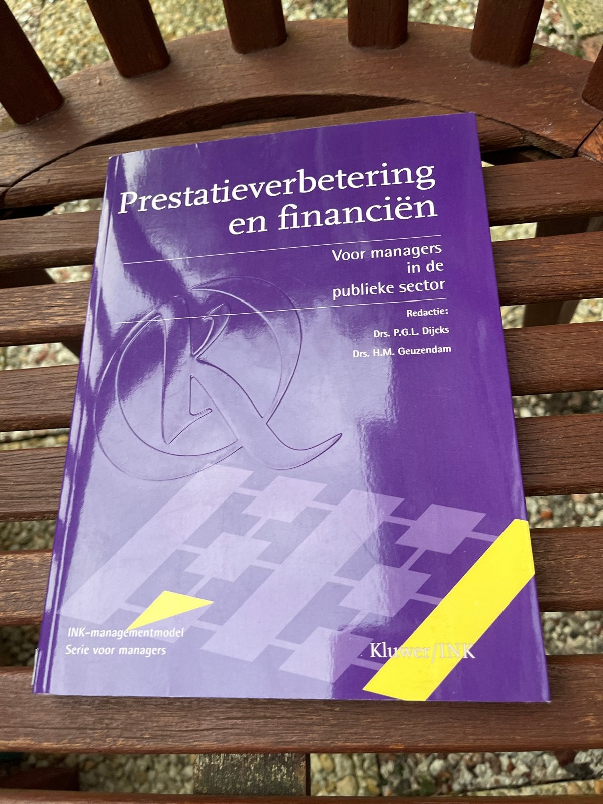 Prestatieverbetering en financiën - Managementboek, Ophalen of Verzenden, Gamma, Zo goed als nieuw, HBO