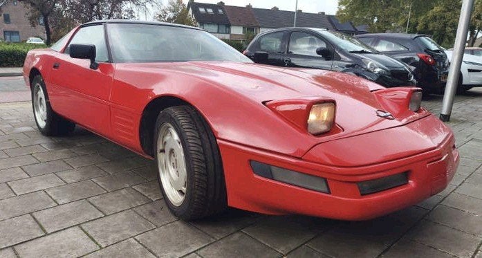 Chevrolet Corvette 5.7 AUT U9 1993 Rood, Auto's, Automaat, Achterwielaandrijving, 8 cilinders, 5739 cc