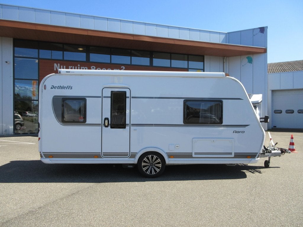 Dethleffs Aero 470 FR MET MOVER EN VASTE LUIFEL, Caravans en Kamperen, Rondzit, Overige typen, Dethleffs, Tot en met 4