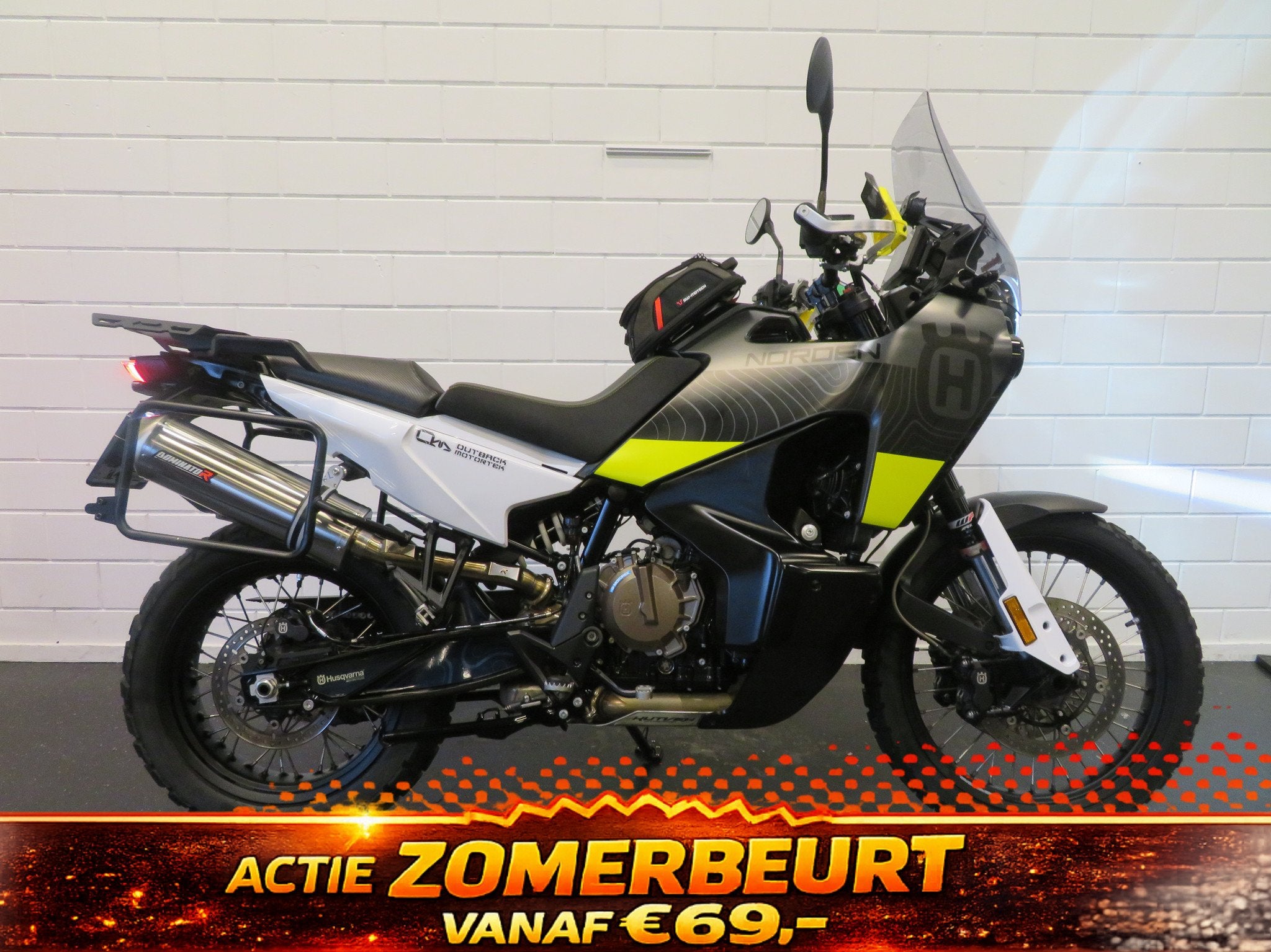 Husqvarna NORDEN 901 SUPERSTRAK (bj 2022), Bedrijf, Toermotor