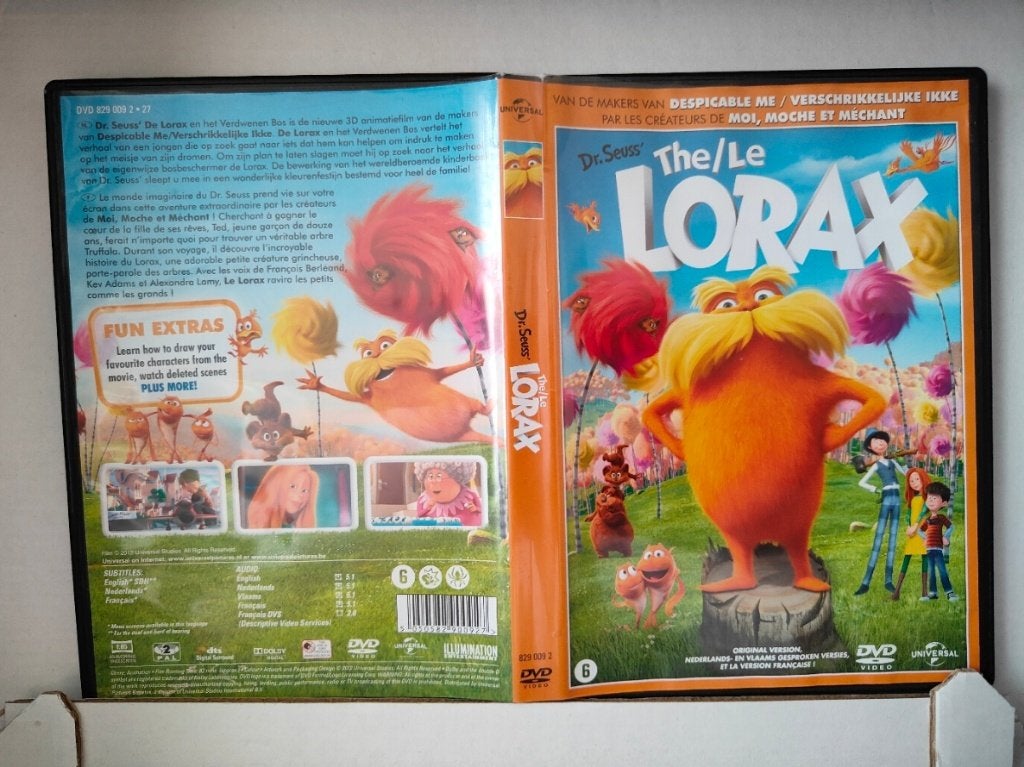 DVD The / Le Lorax, Tekenfilm, Alle leeftijden, Overige soorten, Zo goed als nieuw