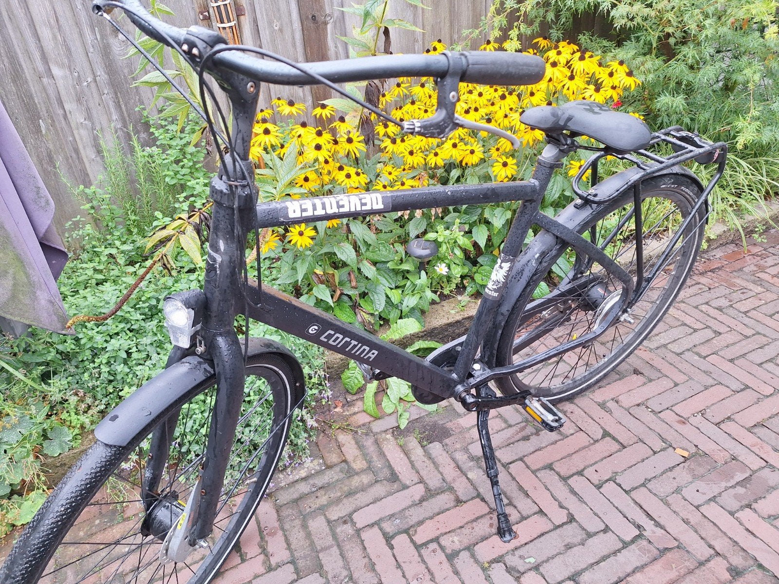 Cortina jongensfiets - Stevige en betrouwbare stadsfiets, Fietsen en Brommers, Gebruikt, Versnellingen, 53 tot 57 cm, Ophalen