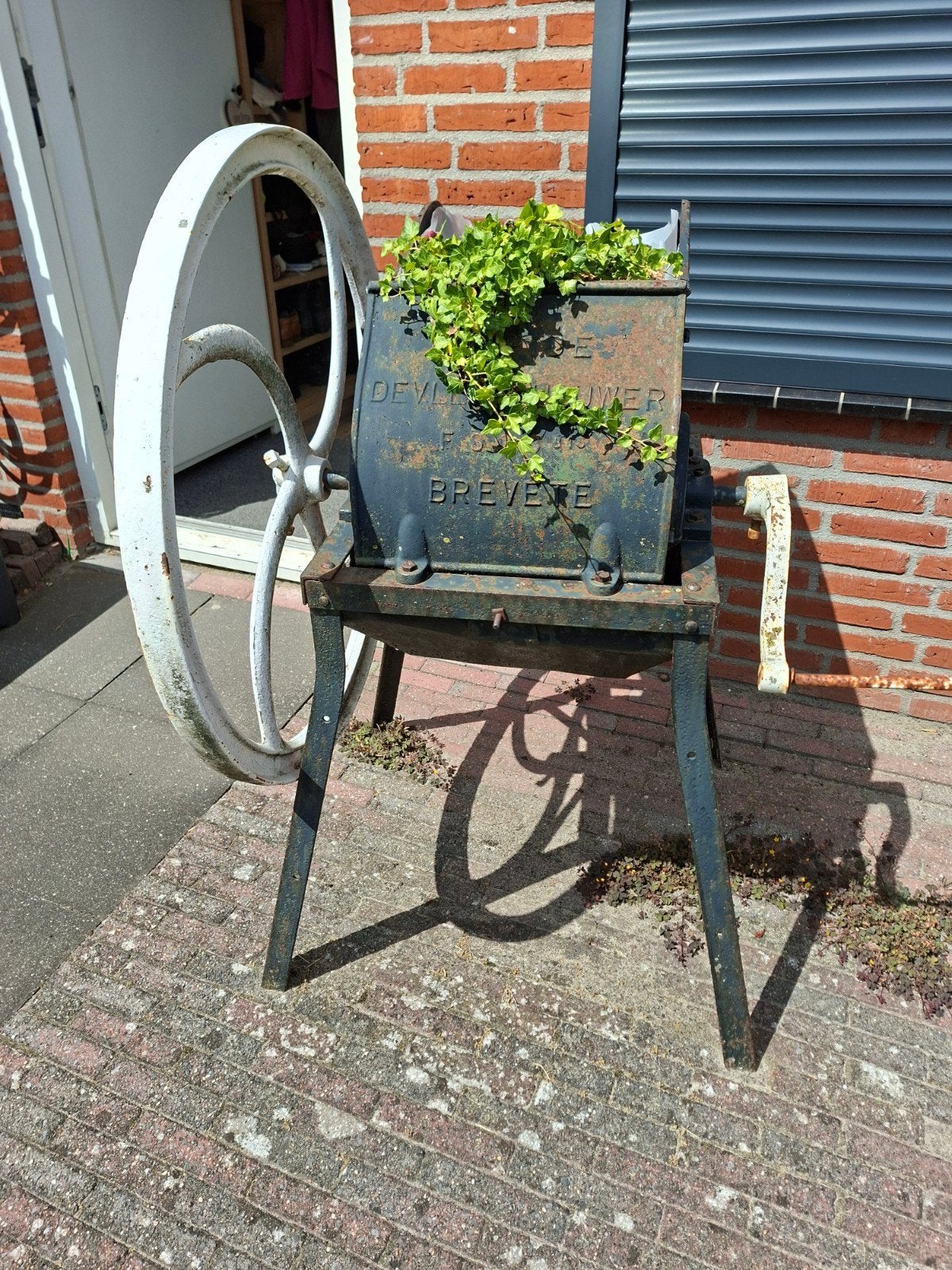 Oude bietenmolen, Ophalen, Gebruikt