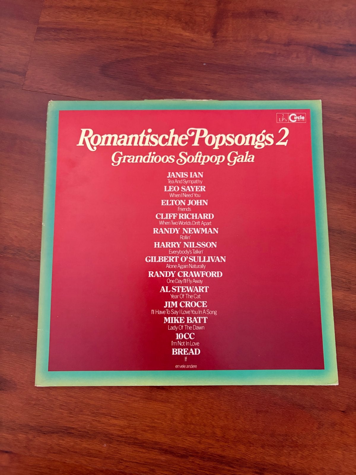 Romantische Popsongs 2 - Grandioos Softpop Gala LP, Ophalen of Verzenden, Gebruikt