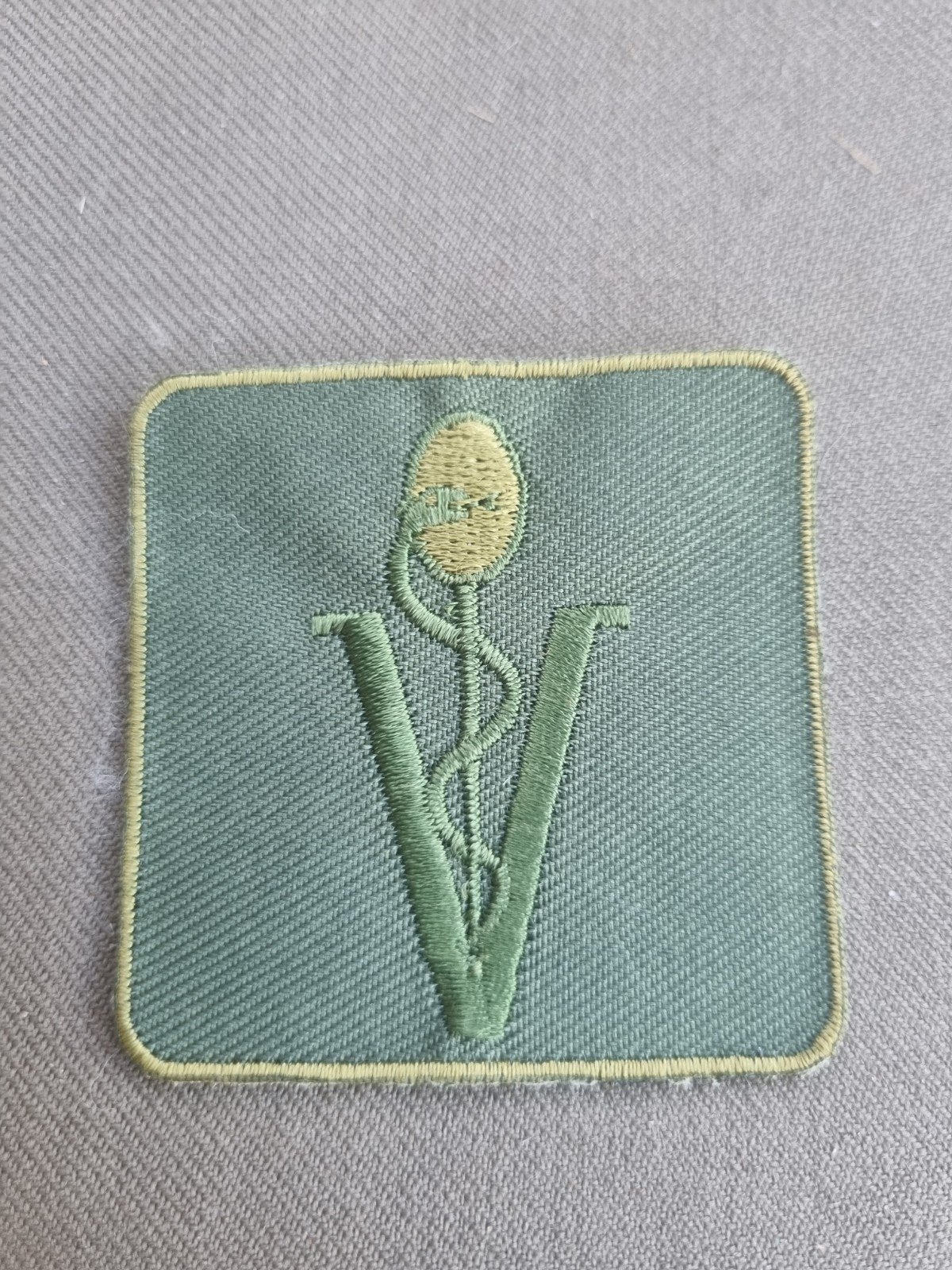 patch militair Verpleegkundige, Ophalen of Verzenden, Landmacht, Nederland, Embleem of Badge