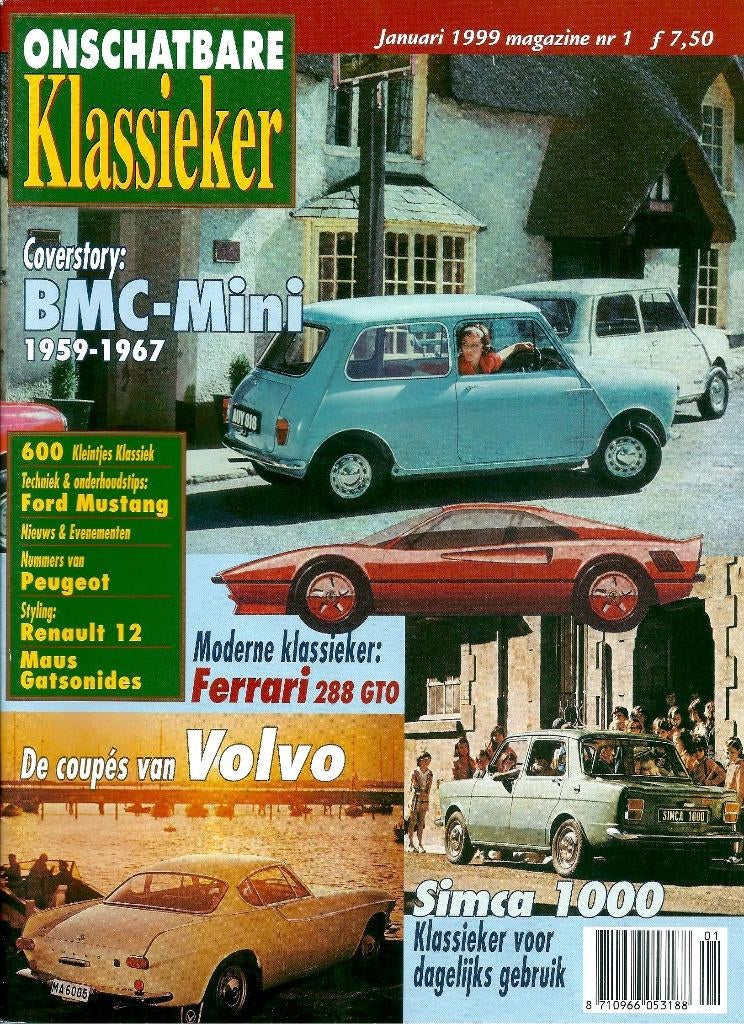 Onschatbare Klassieker reportage BMC Mini, Ophalen of Verzenden, Gelezen, Overige merken