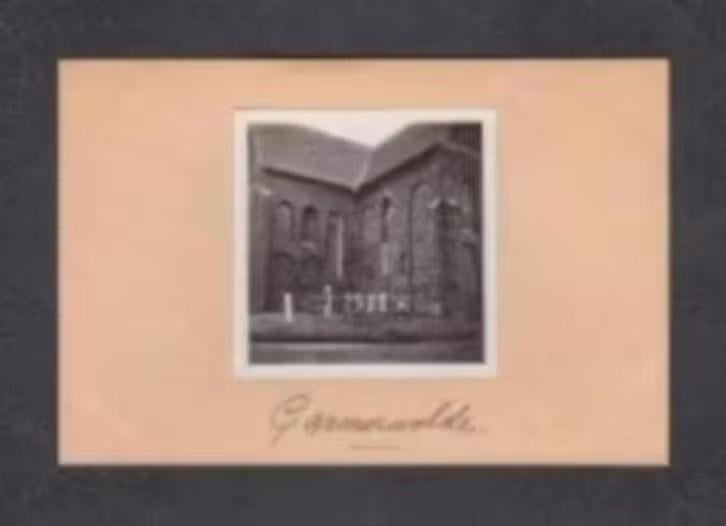 Foto Garmerwolde Kerk Graven Jaren 30., Foto, Ophalen of Verzenden, Zo goed als nieuw, Gebouw