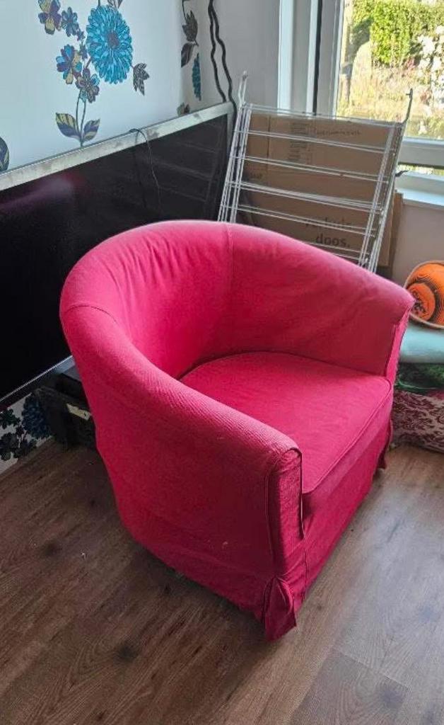 Ikea Tullsta stoel gratis, Huis en Inrichting, Fauteuils, Ophalen, Gebruikt