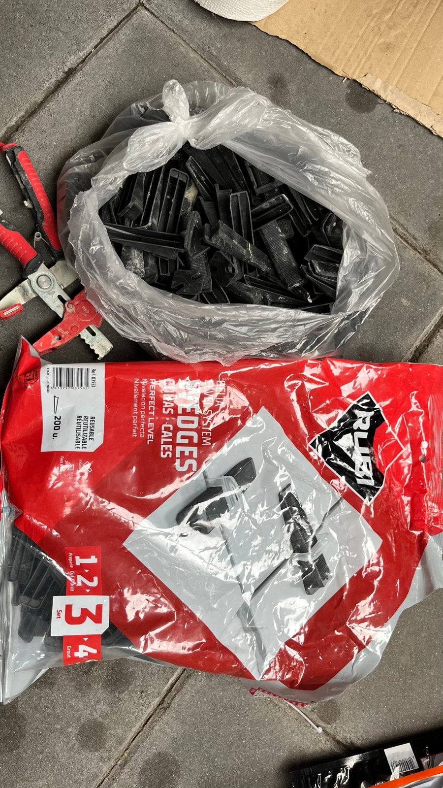 Rubi Delta Level System Tegelwiggen - Herbruikbaar, Ophalen of Verzenden, Gebruikt, Overige typen, Rubi