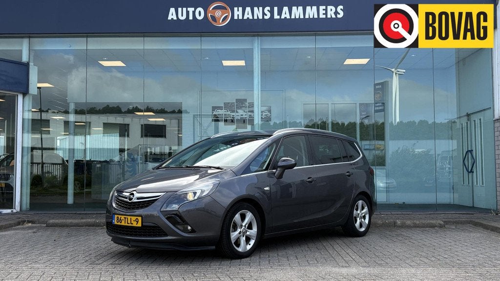 Opel Zafira Tourer 1.4 Edition, Auto's, Opel, Euro 5, Stof, 4 cilinders, Origineel Nederlands