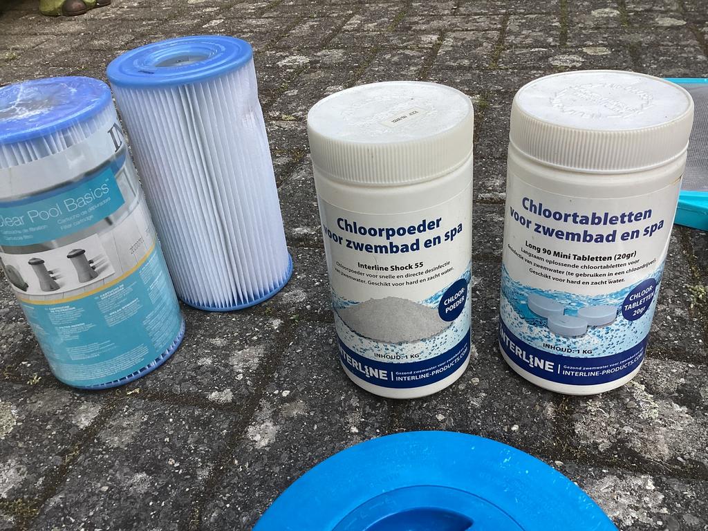Zwembad spullen, Ophalen, Gebruikt