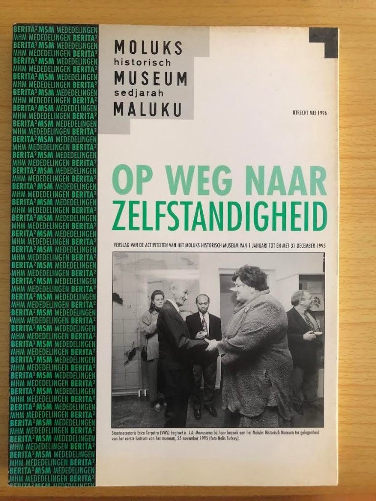 Mededelingen van het Moluks Historisch Museum over 1995, Ophalen of Verzenden, Gelezen, Diverse auteurs