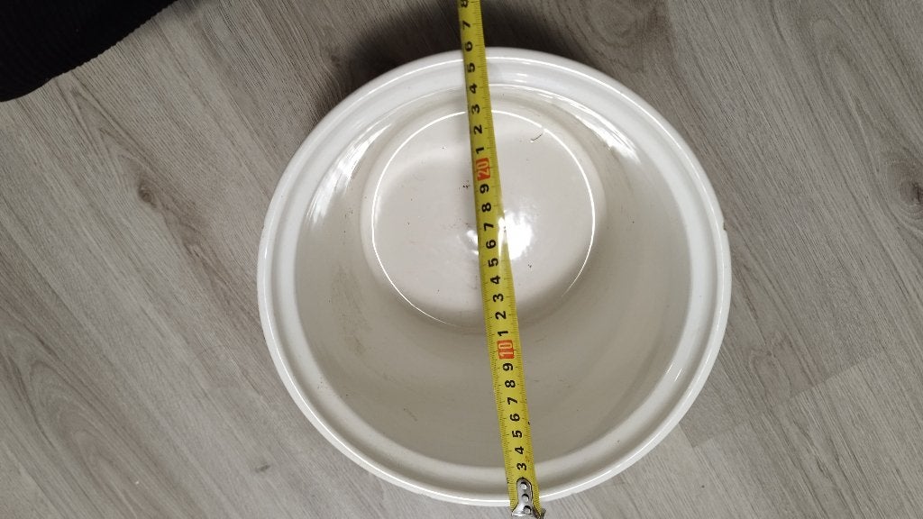 2 stuks - groot bloempot diameter 25.5cm € 15,00, Rond, Ophalen of Verzenden, Zo goed als nieuw, Aardewerk