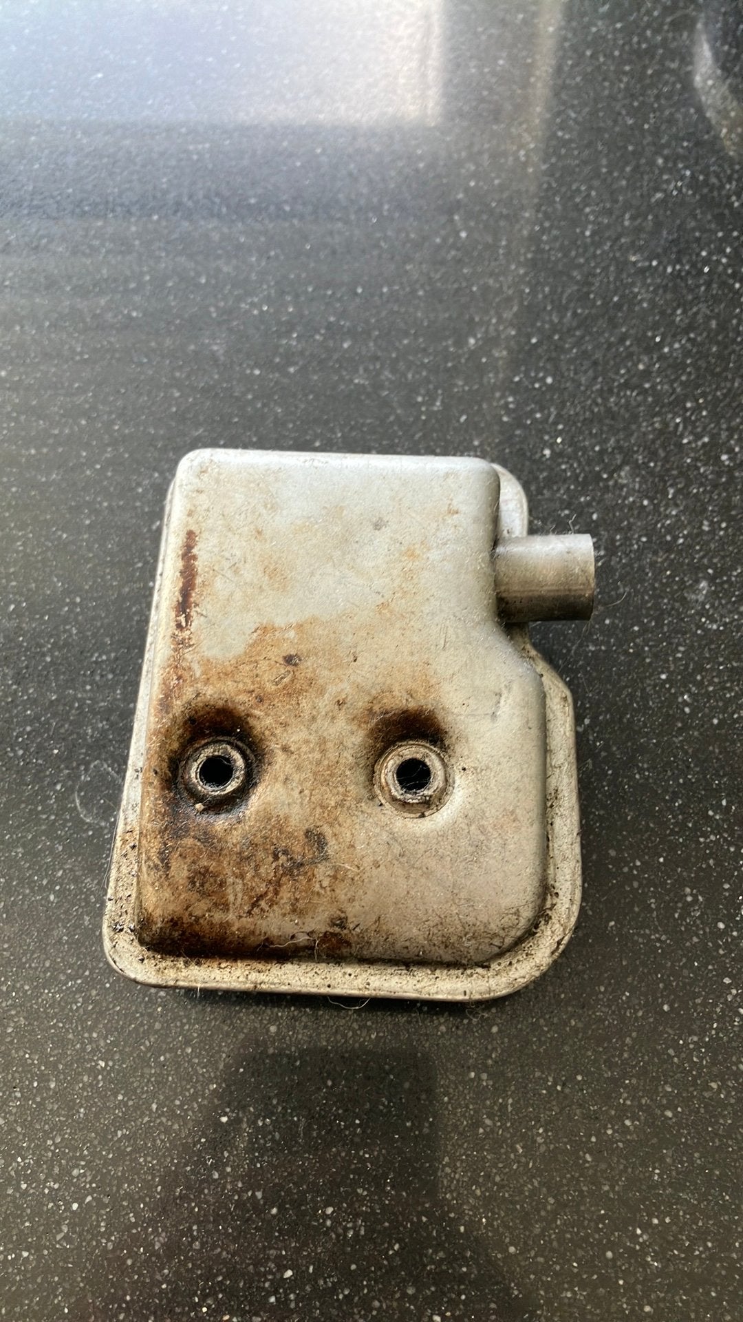 Rc 1/5 benzine motor 26cc uitlaat, Ophalen of Verzenden, Gebruikt, Onderdeel