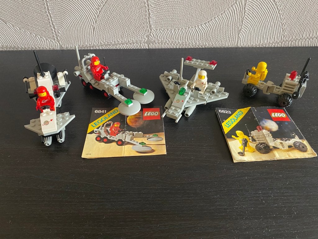 Lego Space ruimte partij set 442, 6823, 6841 en 6842., Gebruikt, Lego, Ophalen of Verzenden, Space