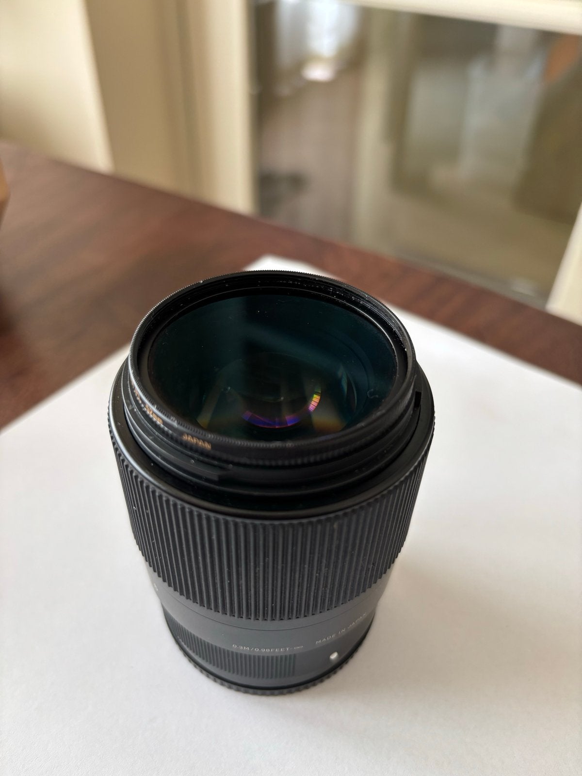 Sigma 30mm 1:1.4 DC DN 52 lens, perfect werkend, Ophalen, Sigma, Autofocus, Standaardlens