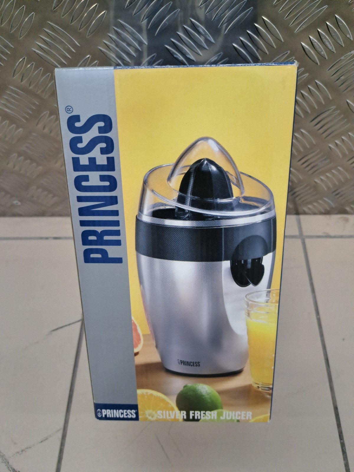 Nieuwe Princess Silver Fresh Juicer - Elektrische Citruspers, Ophalen of Verzenden, Nieuw, Elektrisch, Citruspers