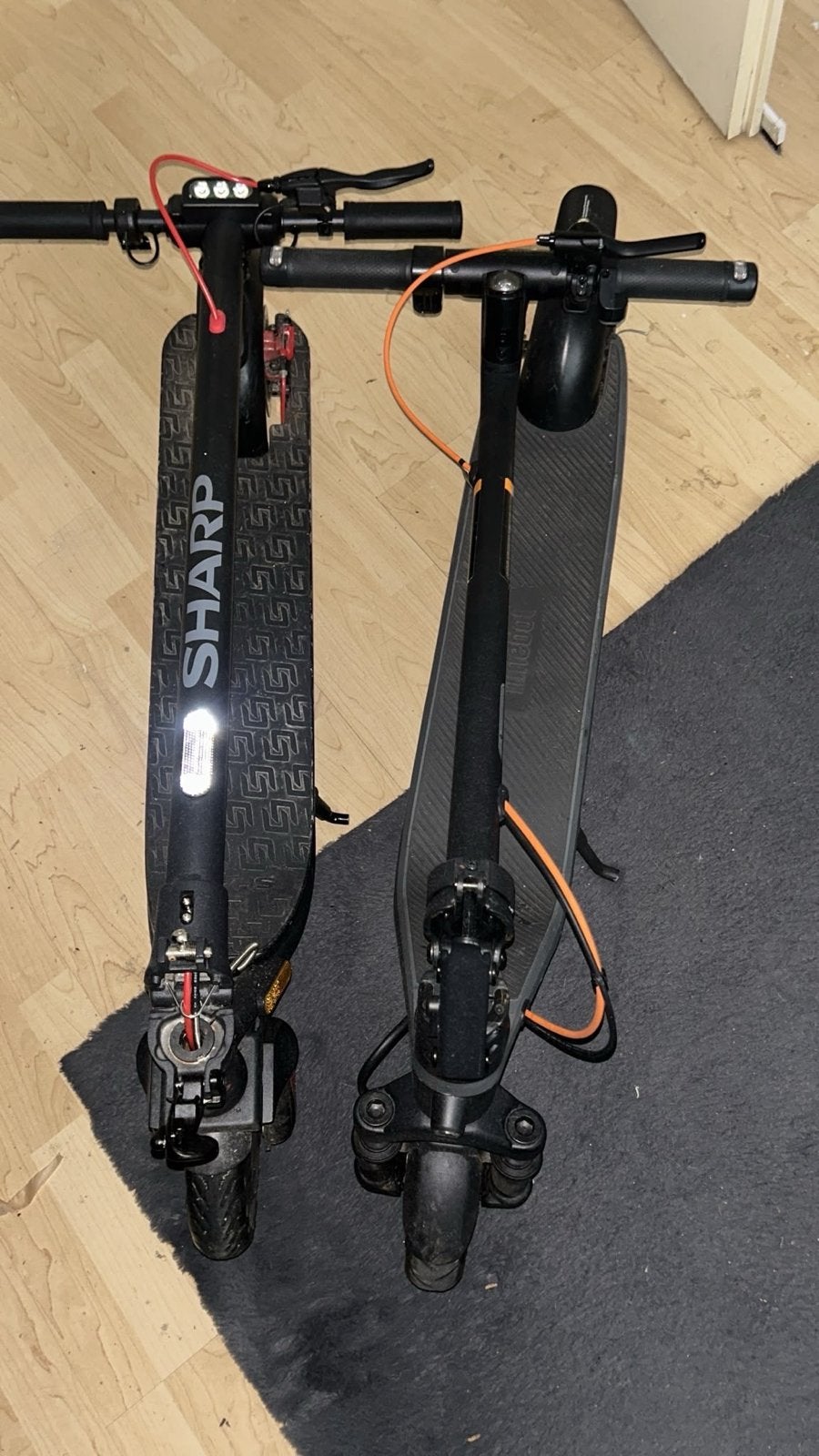 Sharp en Segway Ninebot elektrische steps, Fietsen en Brommers, Ophalen, Gebruikt, Elektrische step (E-scooter)