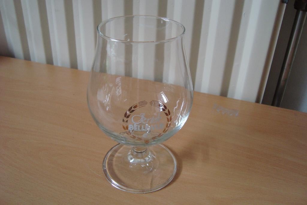 Bierglas Kriek Belleveu, Verzamelen, Ophalen of Verzenden, Zo goed als nieuw, Glas of Glazen, Overige merken