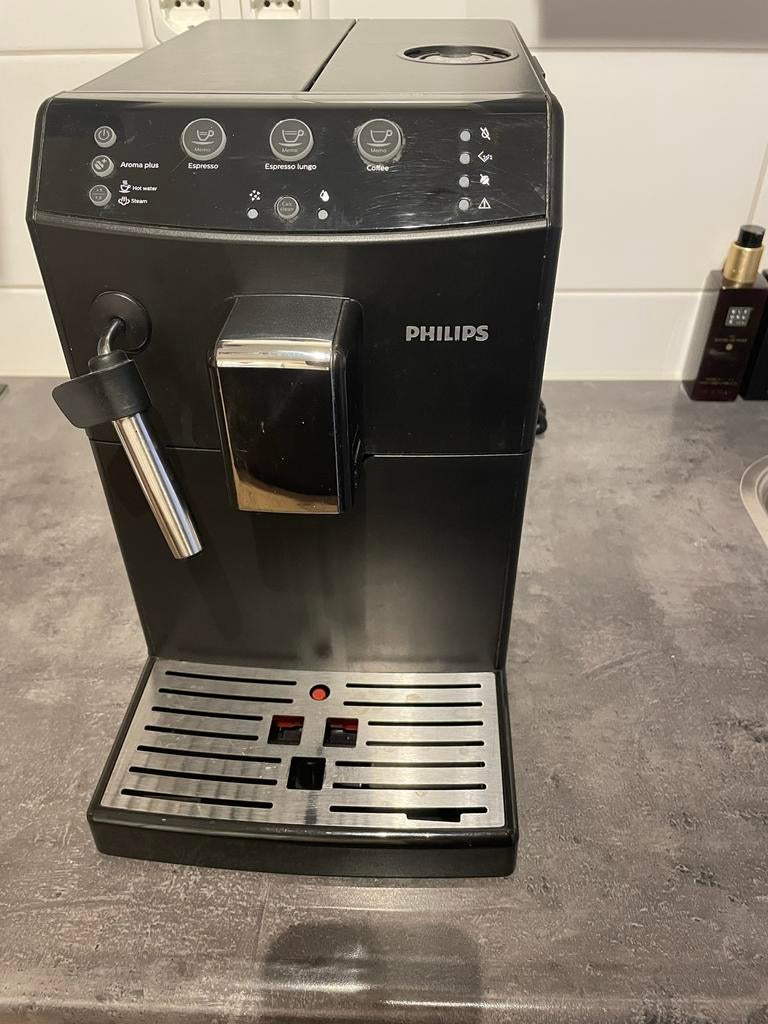 Philips HD8827 Inc Volautomatische Espressomachine, Afneembaar waterreservoir, Gebruikt, Espresso apparaat, Koffiebonen