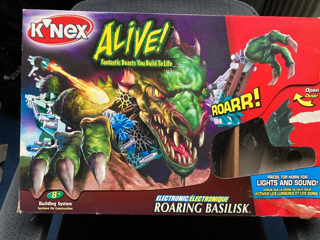 knex (piratenschip; looping & roaring basilisk), Ophalen of Verzenden, Zo goed als nieuw, K'nex