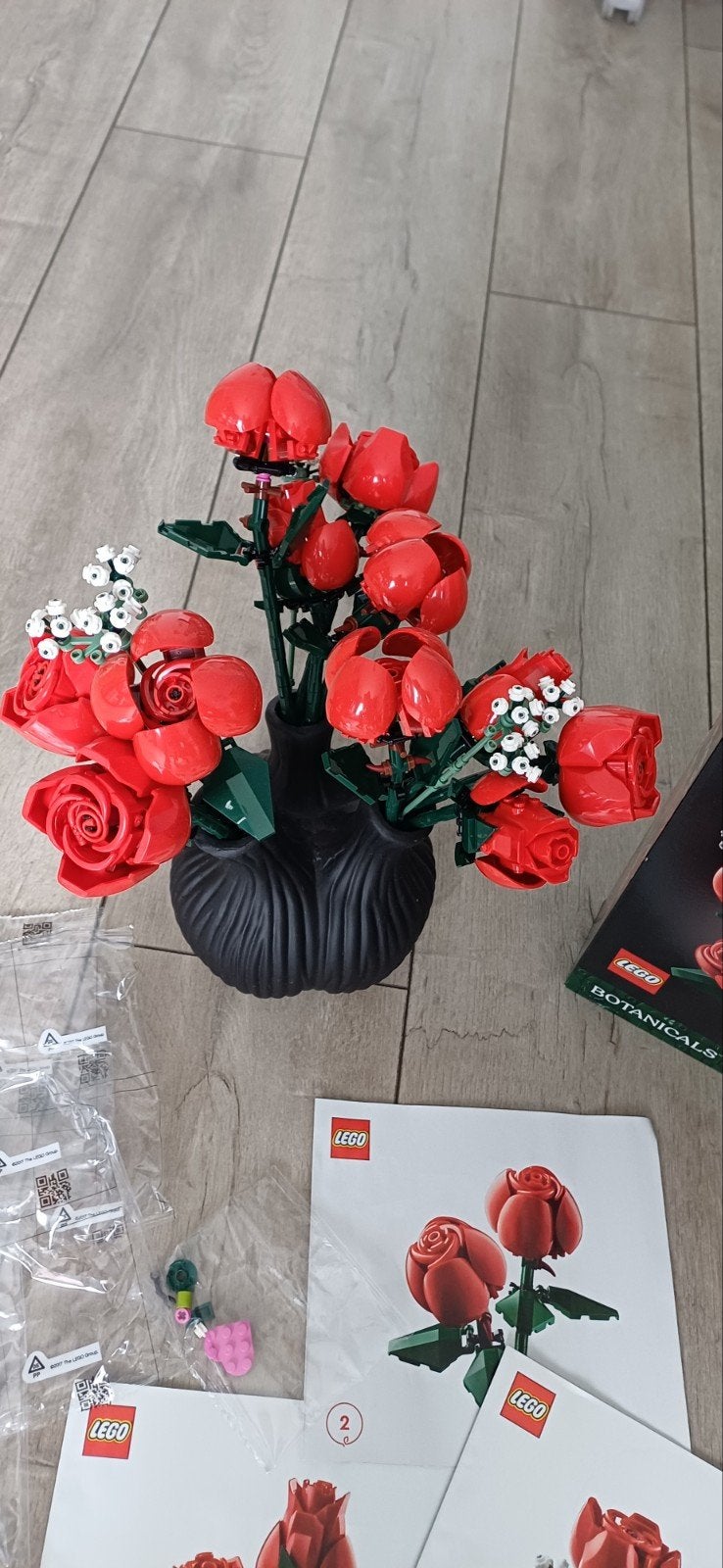 LEGO Botanicals Boeket Rozen (10328) - Zo goed als nieuw, Ophalen, Zo goed als nieuw