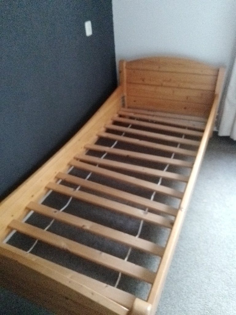 eenpersoons bedden, Ophalen, Gebruikt, 90 cm, Eenpersoons