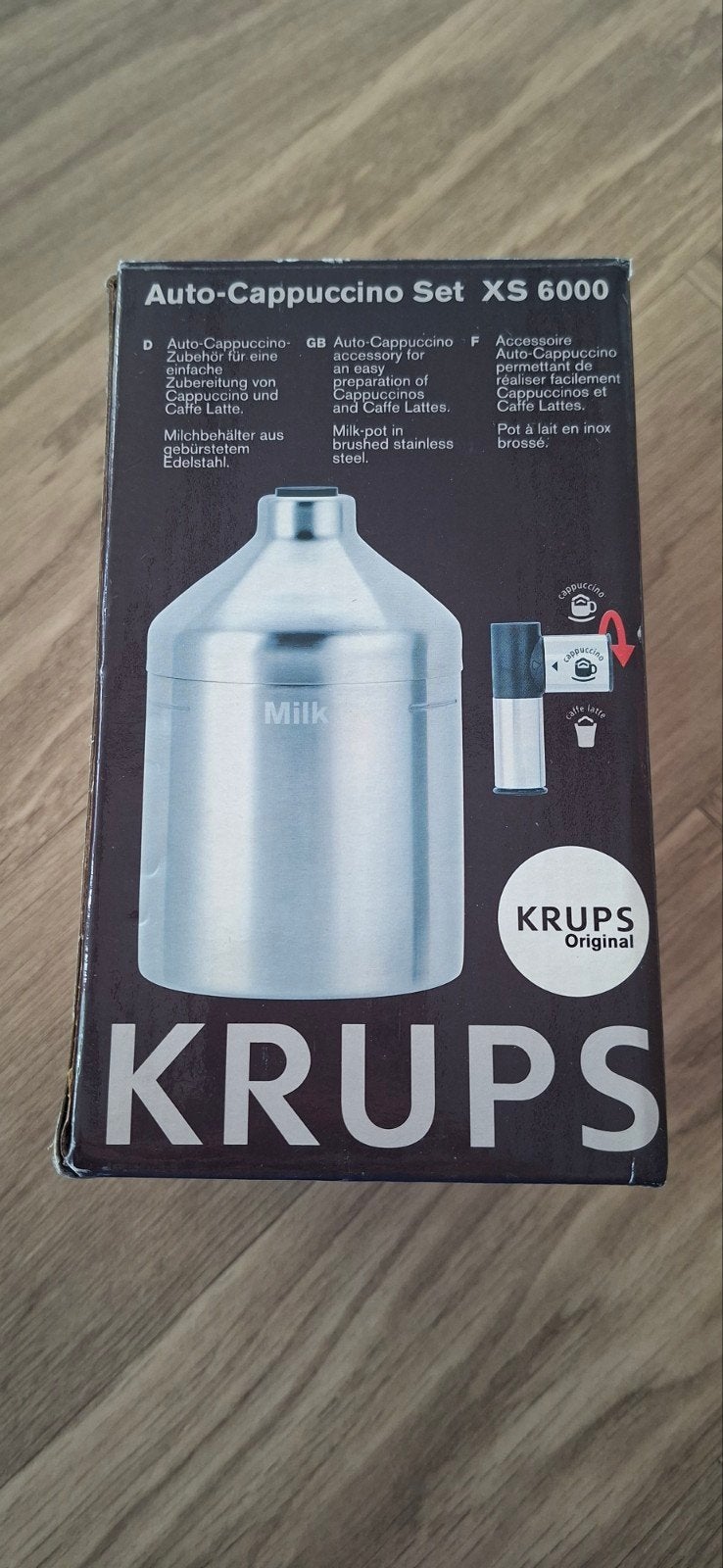 Krups xs6000 auto cappuccino set, Melkaccessoire, Nieuw, Ophalen of Verzenden, Krups