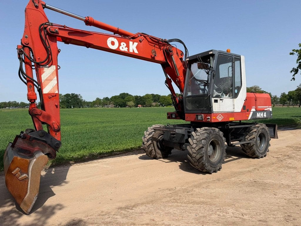 O & K Mobiele kraan (bj 1993), Graafmachine